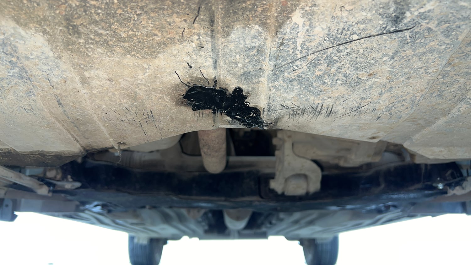 Used 2021 Maruti Suzuki Vitara Brezza ZXi Plus AT SHVS Petrol Automatic extra FRONT LEFT UNDERBODY VIEW