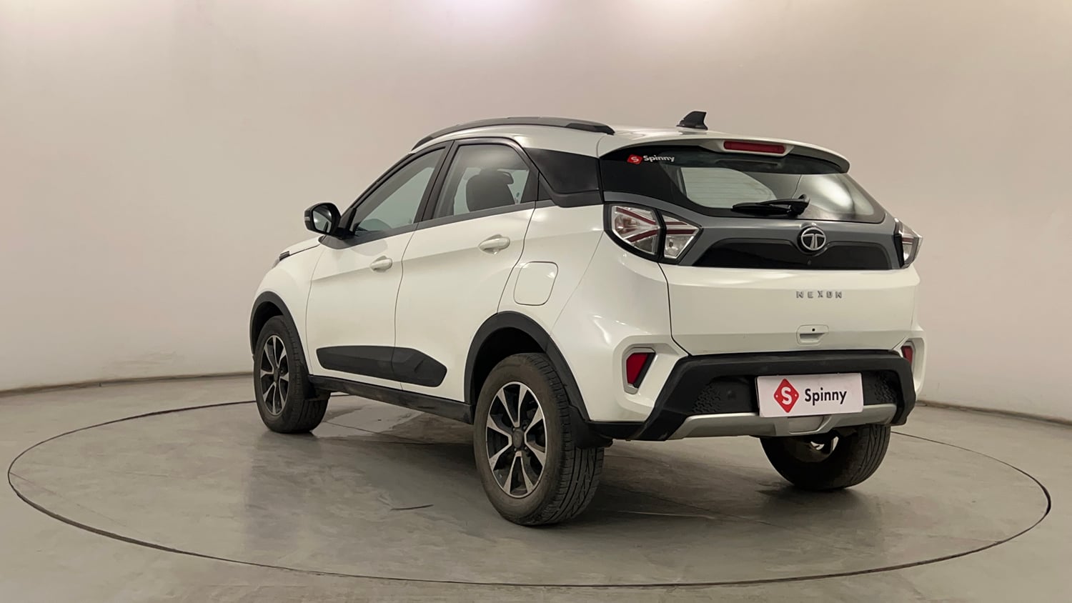 Used 2021 Tata Nexon XZ Plus Diesel Diesel Manual exterior LEFT REAR CORNER VIEW