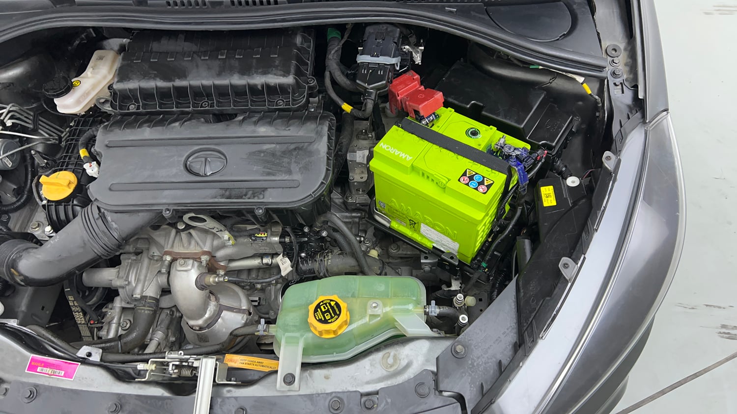 Used 2023 Tata Tiago XTA Petrol Automatic engine ENGINE LEFT SIDE VIEW