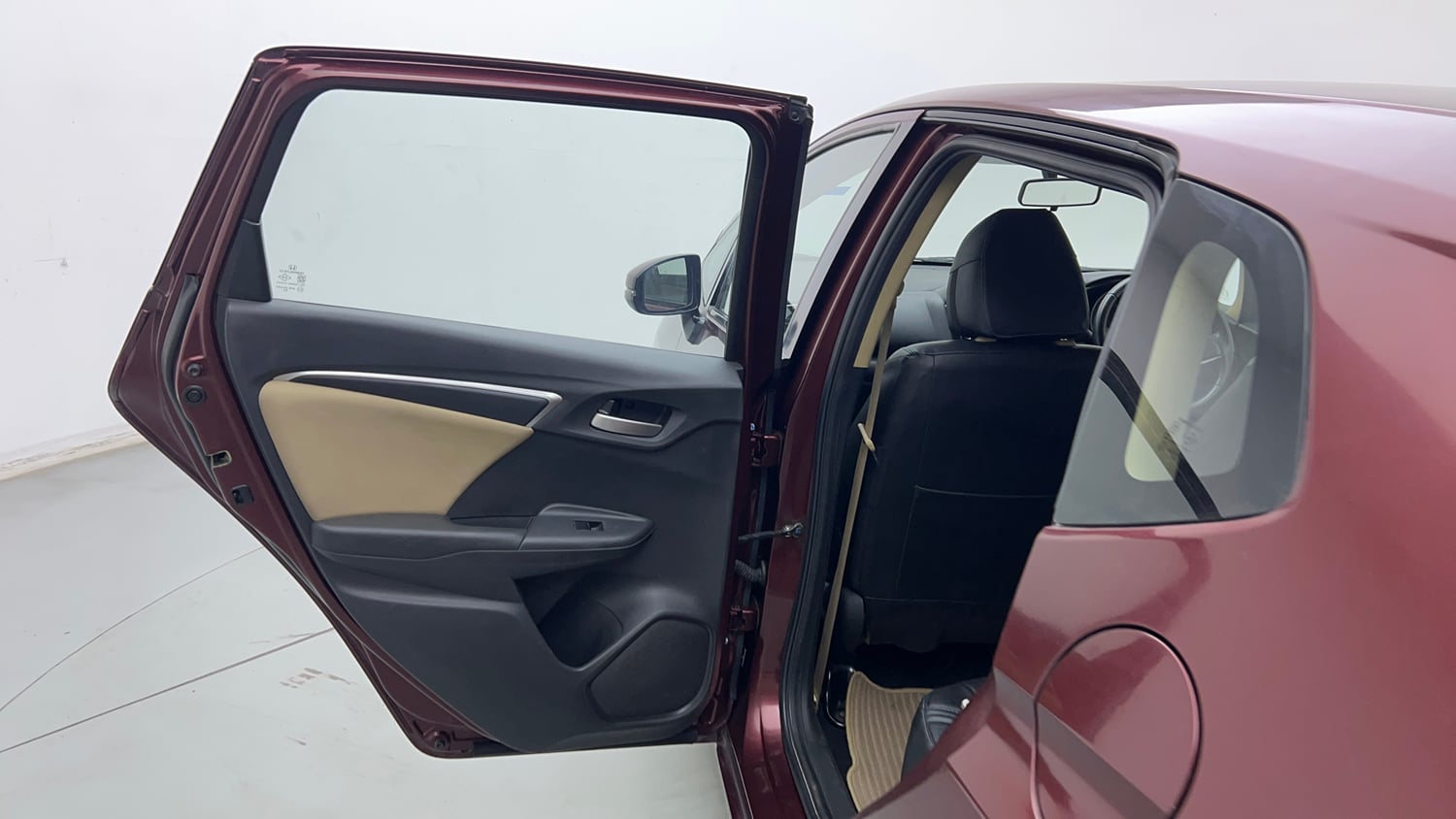 Used 2016 Honda Jazz V AT Petrol Petrol Automatic interior LEFT REAR DOOR OPEN VIEW