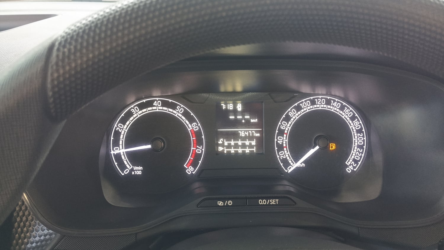 Used 2021 Skoda Kushaq Active 1.0 TSI MT Petrol Manual interior CLUSTERMETER VIEW