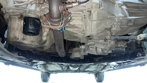 Used 2015 Maruti Suzuki Baleno Delta 1.2 Petrol Manual extra FRONT LEFT UNDERBODY VIEW