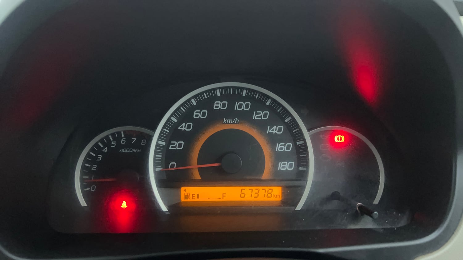 Used 2014 Maruti Suzuki Wagon R VXI Petrol Manual interior CLUSTERMETER VIEW