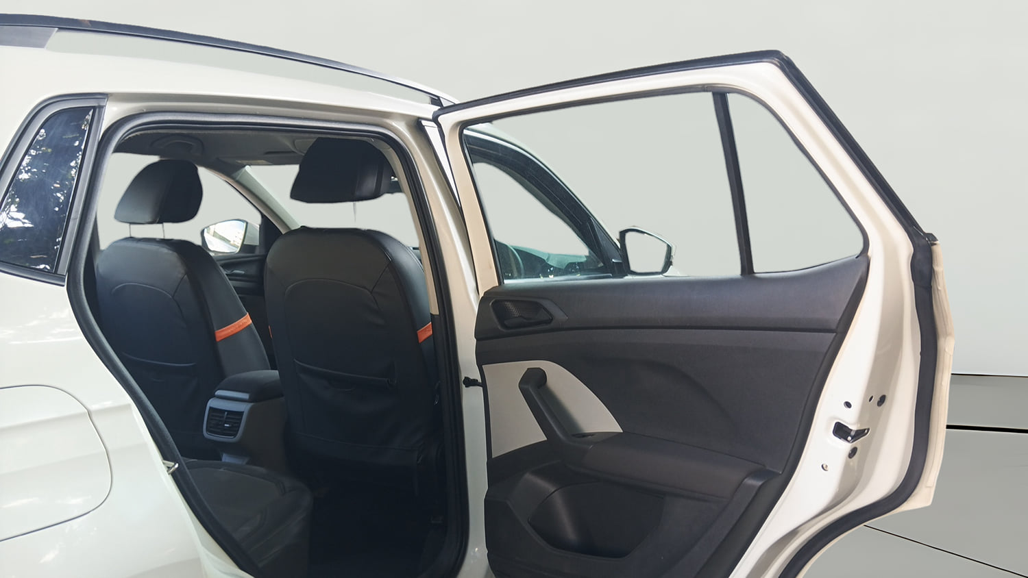 Used 2021 Skoda Kushaq Active 1.0 TSI MT Petrol Manual interior RIGHT REAR DOOR OPEN VIEW