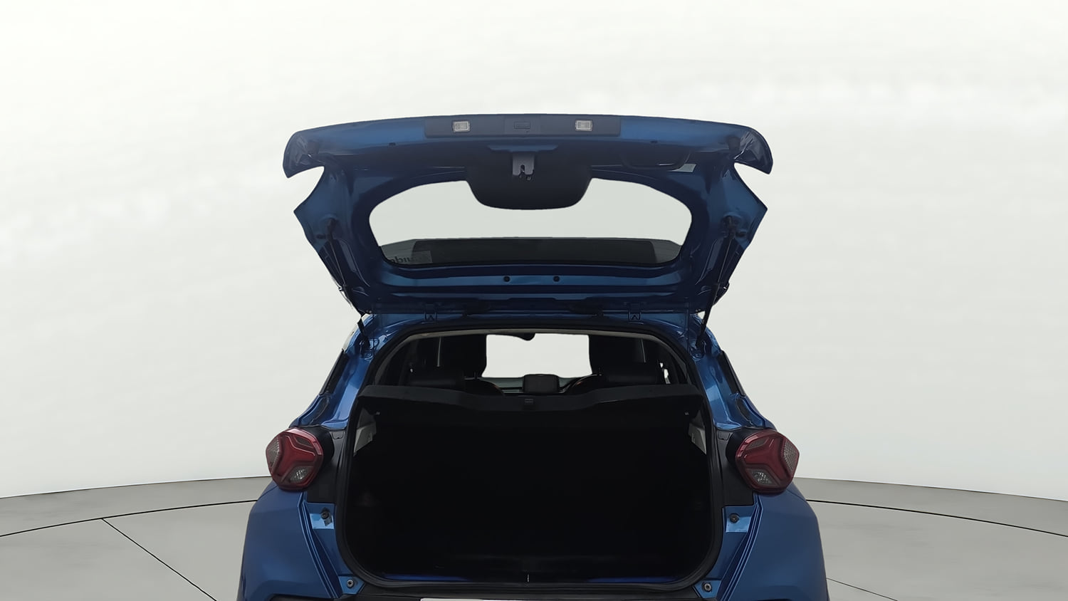 Used 2022 Tata Punch Creative Dual Tone Petrol Manual interior DICKY DOOR OPEN VIEW