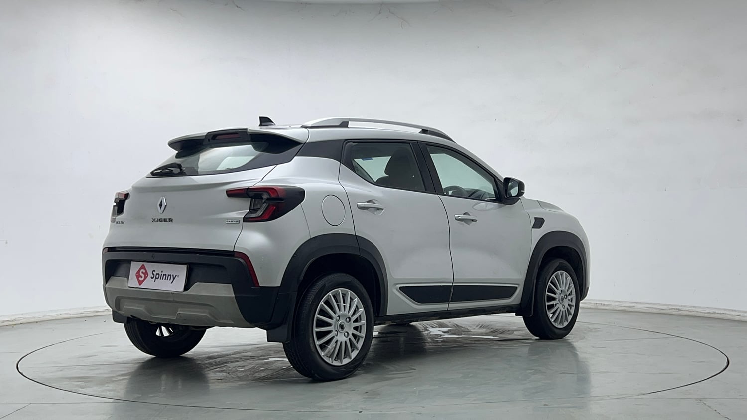Used 2021 Renault Kiger RXT AMT Petrol Automatic exterior RIGHT REAR CORNER VIEW