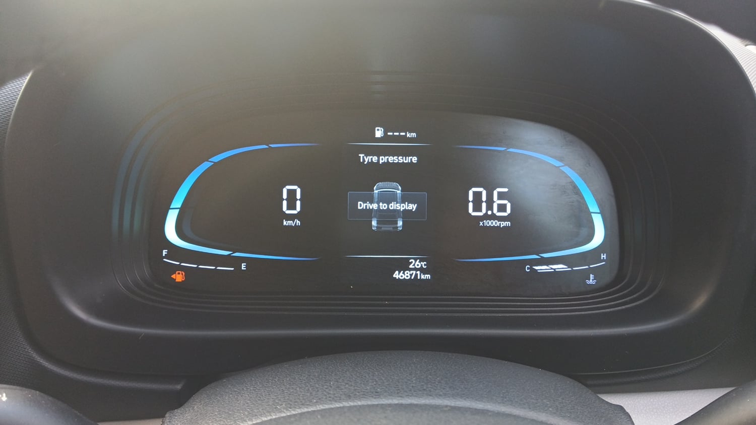 Used 2022 Hyundai Venue S 1.2 Petrol Petrol Manual interior CLUSTERMETER VIEW