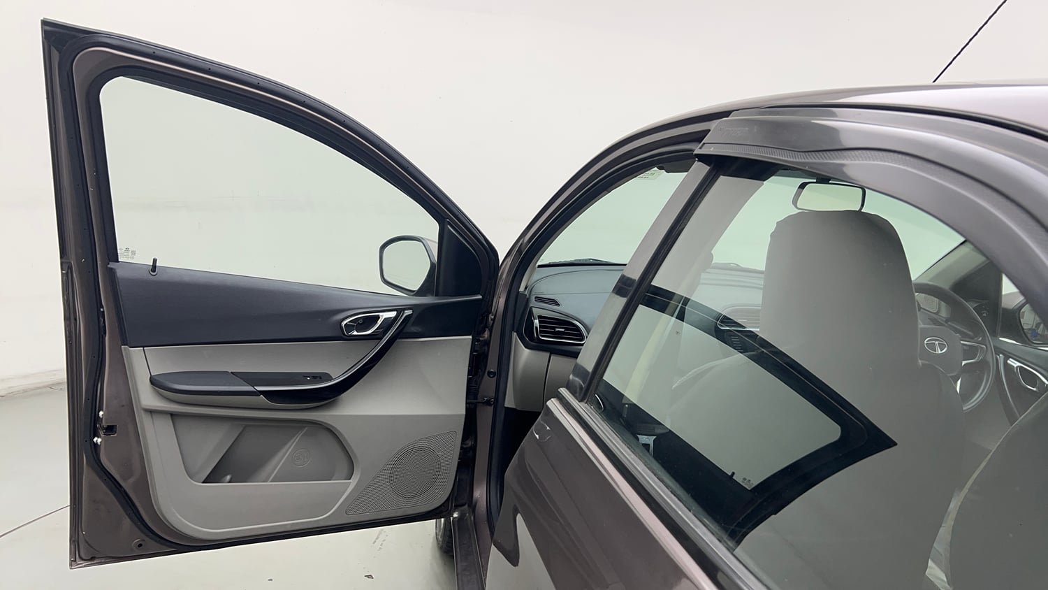 Used 2017 Tata Tiago Revotron XZ Petrol Manual interior LEFT FRONT DOOR OPEN VIEW