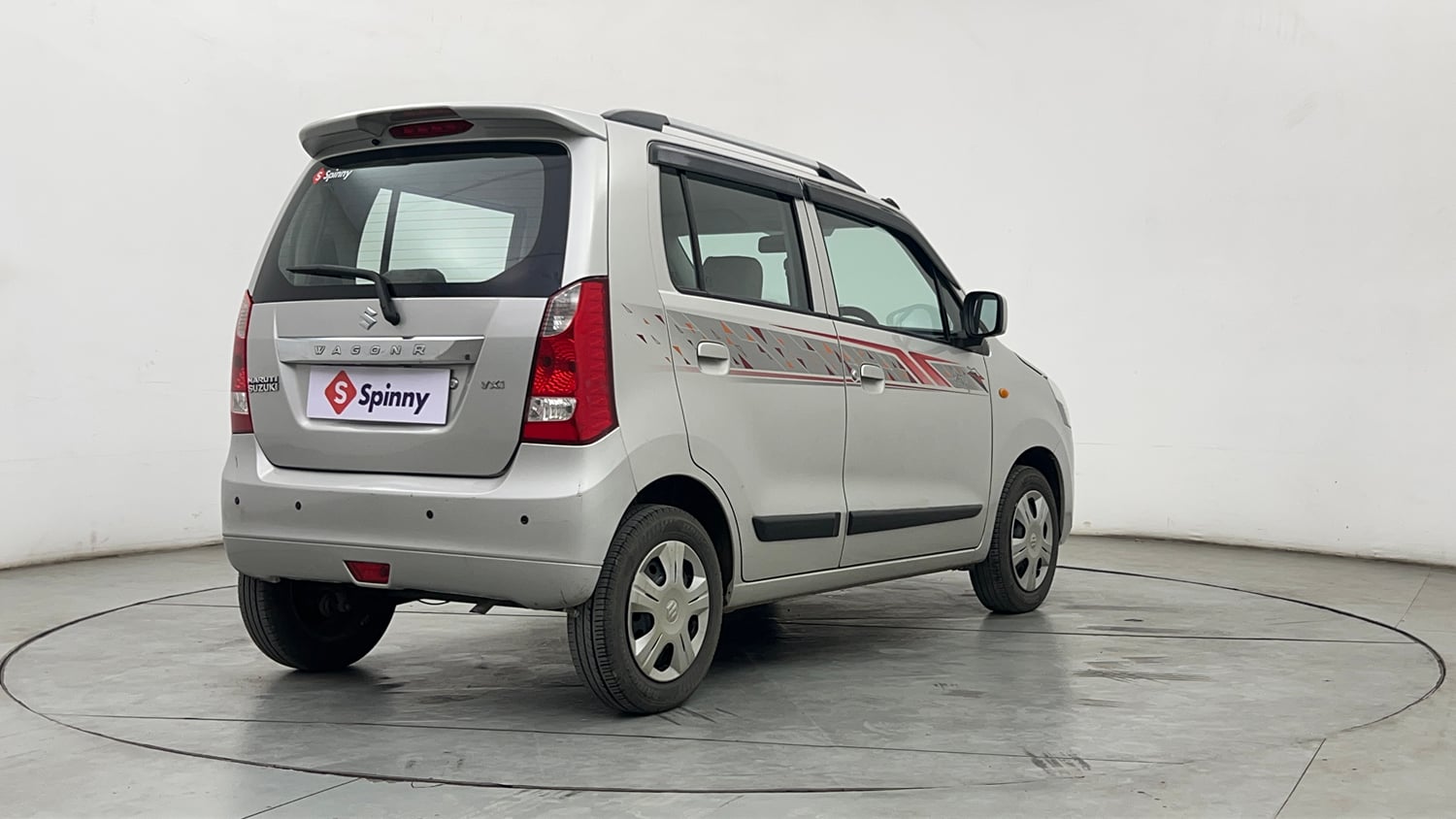 Used 2017 Maruti Suzuki Wagon R VXI Petrol Manual exterior RIGHT REAR CORNER VIEW