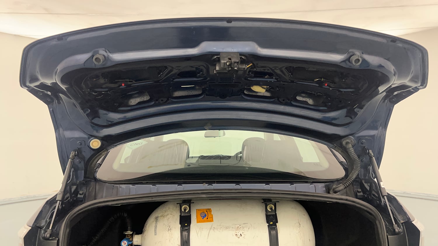 Used 2023 Tata Tigor XZ CNG Cng Manual interior DICKY DOOR OPEN VIEW