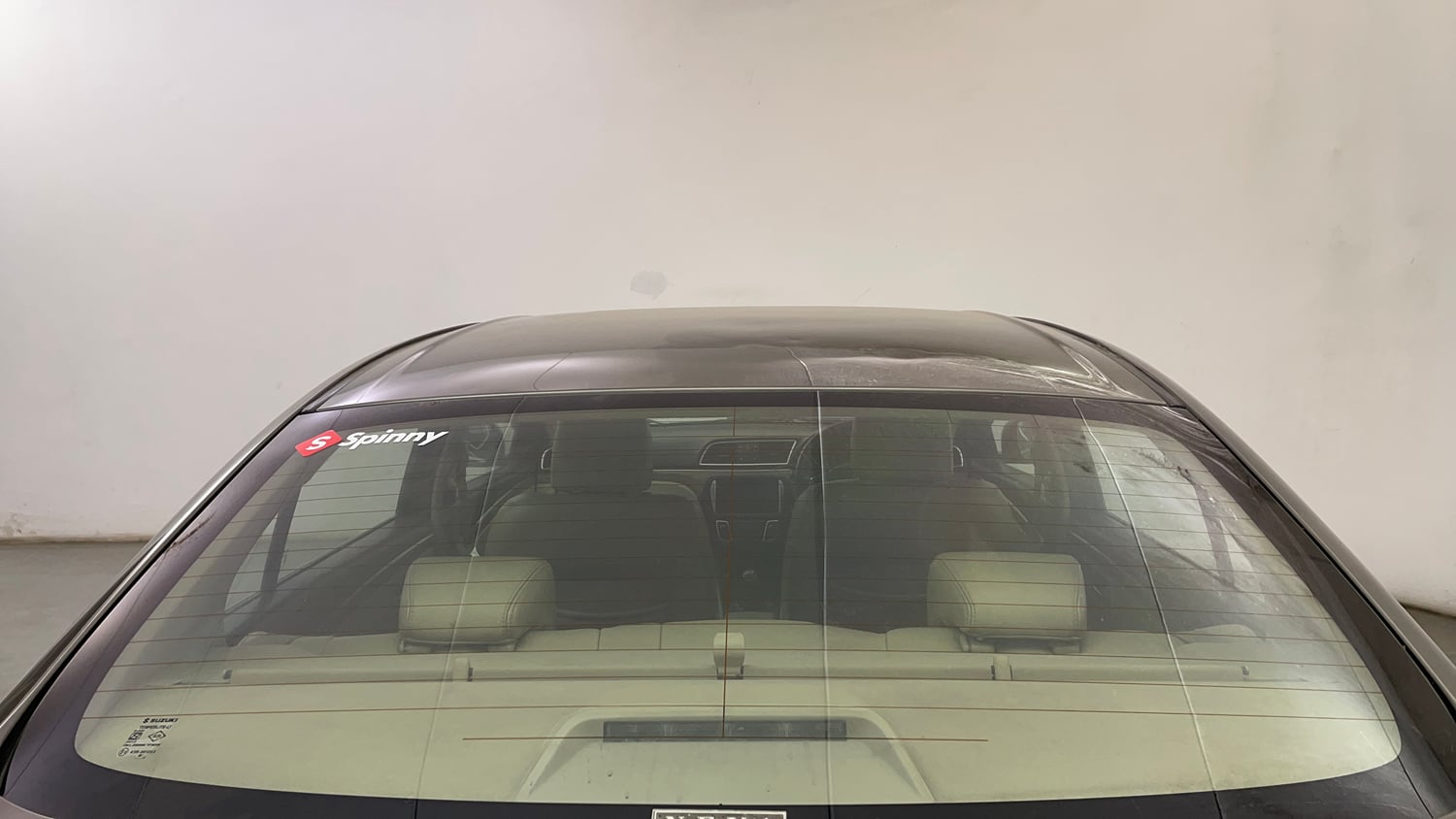 Used 2019 Maruti Suzuki Ciaz Alpha Hybrid 1.5 Petrol Manual exterior BACK WINDSHIELD VIEW