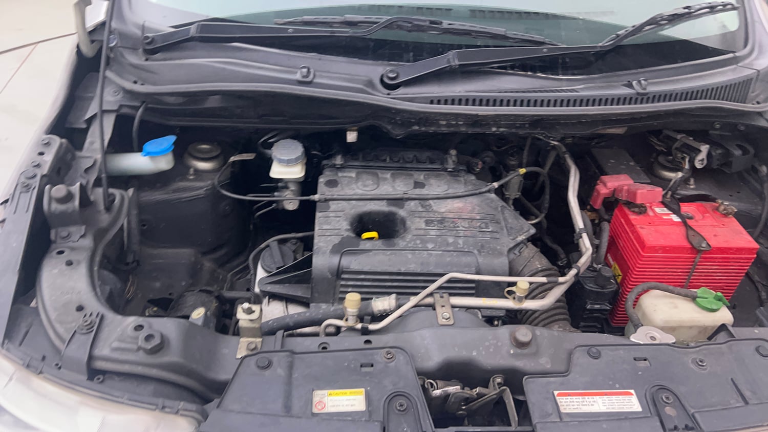 Used 2017 Maruti Suzuki Wagon R VXI+ Petrol Manual engine ENGINE RIGHT SIDE VIEW