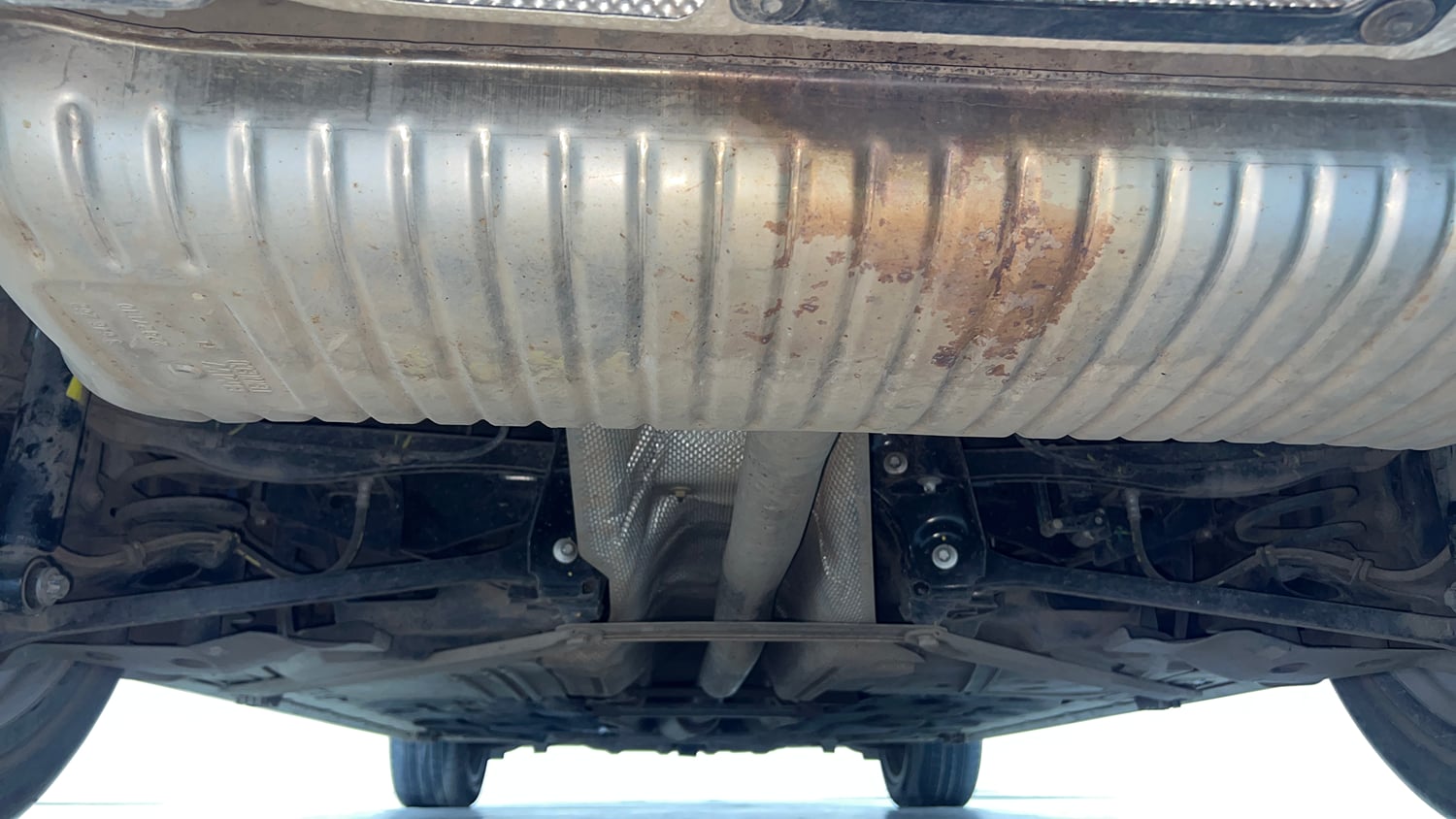 Used 2021 Mini Countryman Cooper S JCW Inspired Petrol Automatic extra REAR UNDERBODY VIEW (TAKEN FROM REAR)
