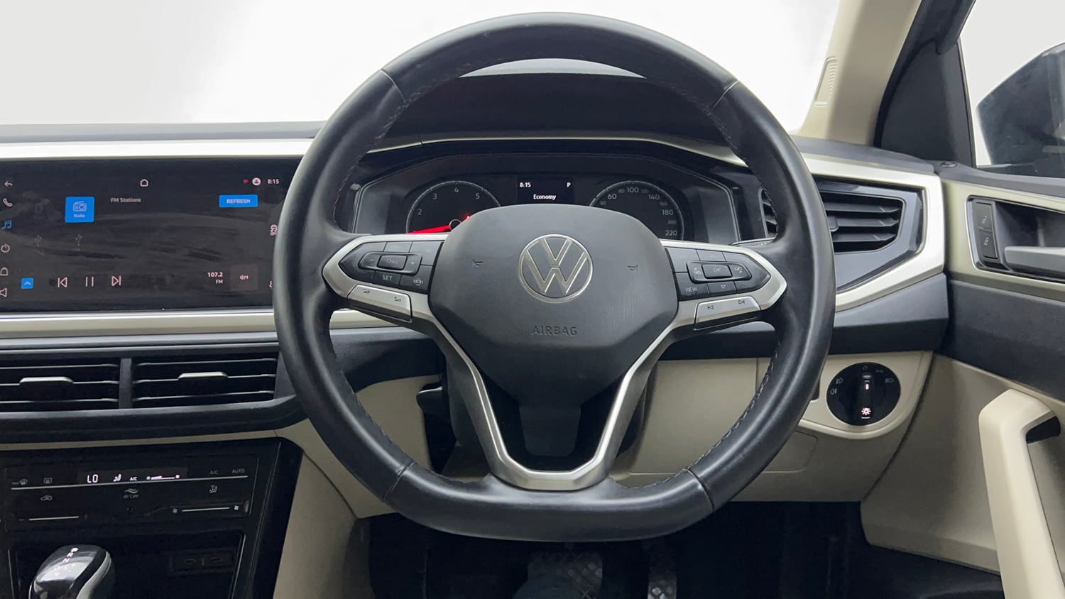Used 2024 Volkswagen Virtus Highline 1.0 TSI AT Petrol Automatic interior STEERING VIEW