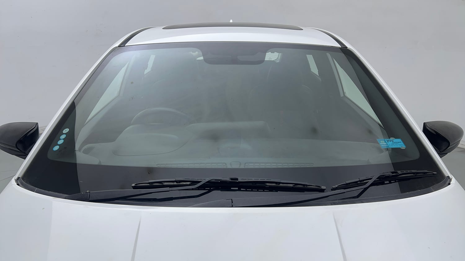 Used 2023 Hyundai i20 N Line N8 1.0 Turbo iMT Petrol Manual exterior FRONT WINDSHIELD VIEW