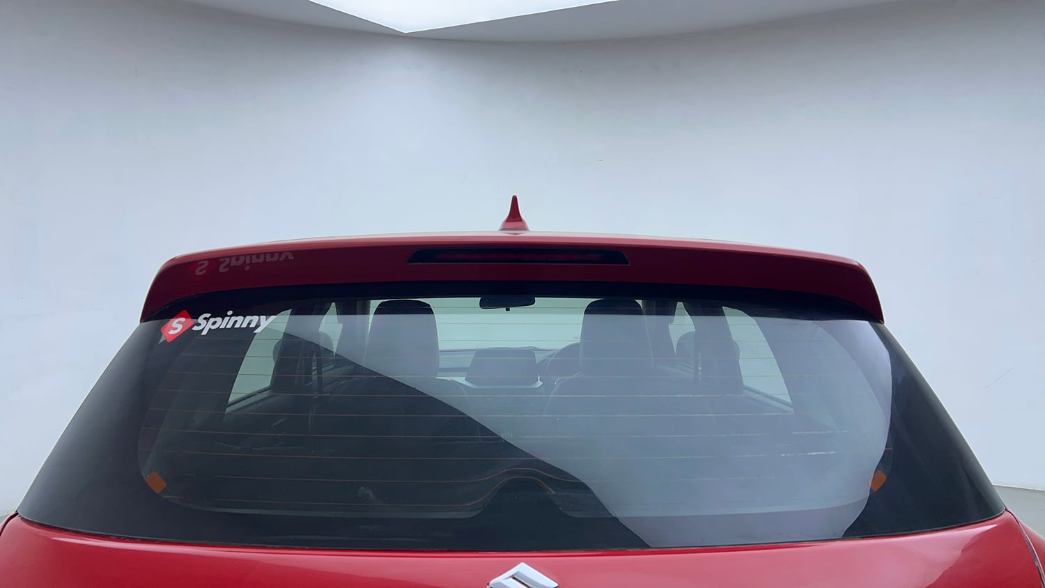 Used 2022 Maruti Suzuki Brezza Vxi AT Petrol Automatic exterior BACK WINDSHIELD VIEW