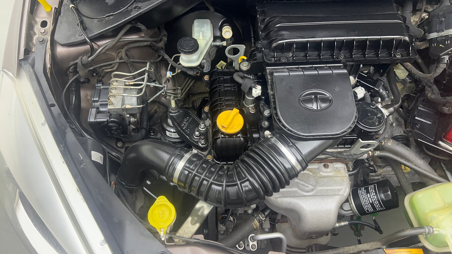 Used 2017 Tata Tiago Revotron XZA Petrol Automatic engine ENGINE RIGHT SIDE VIEW