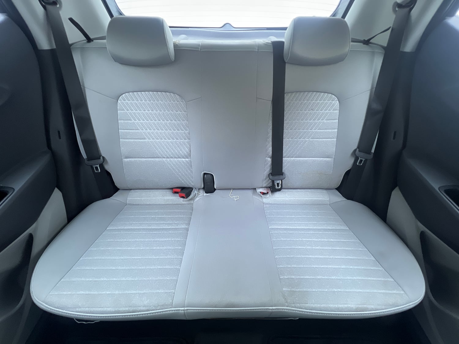 Used 2024 Hyundai Grand i10 Nios Sportz 1.2 Kappa VTVT Petrol Manual interior REAR SEAT CONDITION VIEW