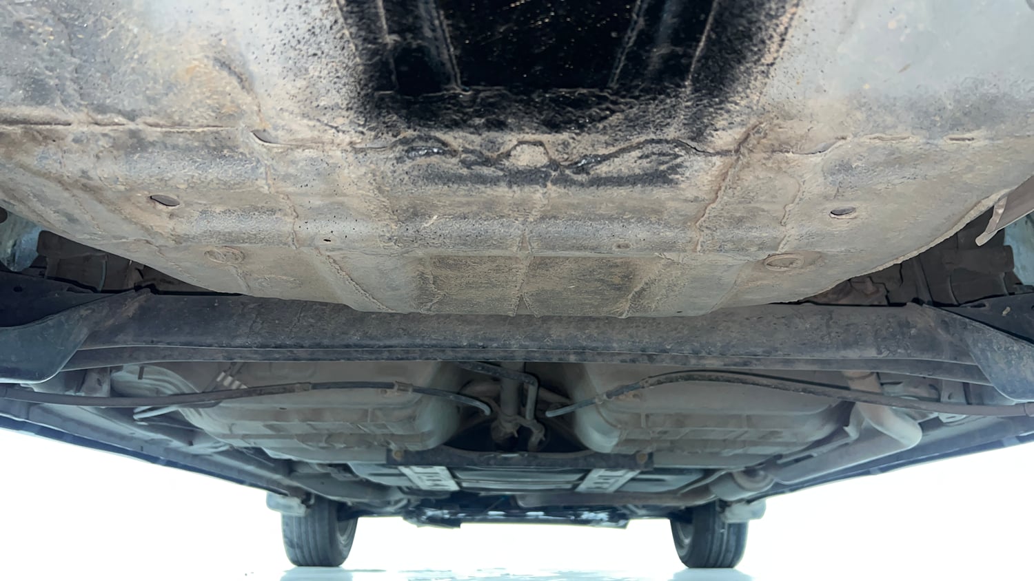 Used 2022 Honda WR-V VX MT Petrol Petrol Manual extra REAR UNDERBODY VIEW (TAKEN FROM REAR)