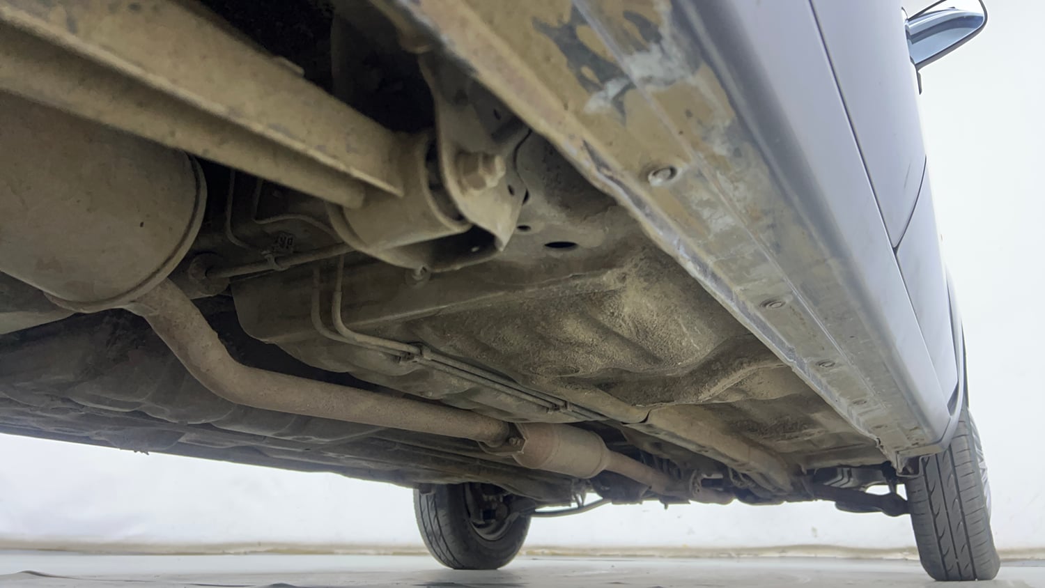 Used 2022 Maruti Suzuki Alto 800 LXi (O) Petrol Manual extra REAR RIGHT UNDERBODY VIEW