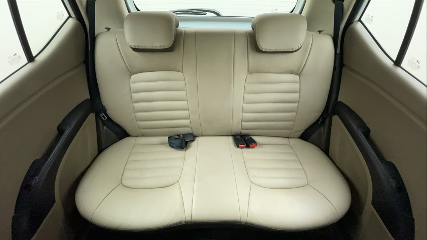 Used 2012 Hyundai i10 Sportz 1.2 Kappa2 Petrol Manual interior REAR SEAT CONDITION VIEW