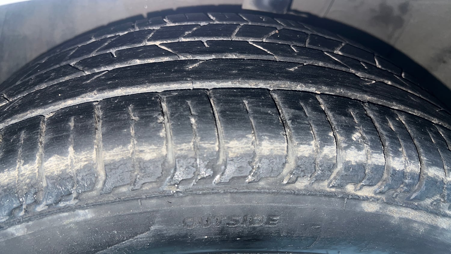 Used 2023 Hyundai i20 N Line N8 1.0 Turbo iMT Petrol Manual tyres LEFT FRONT TYRE TREAD VIEW
