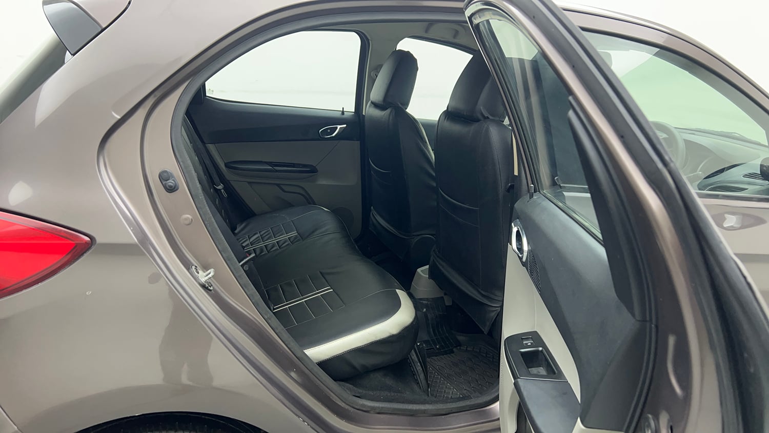 Used 2017 Tata Tiago Revotron XZ Petrol Manual interior RIGHT SIDE REAR DOOR CABIN VIEW
