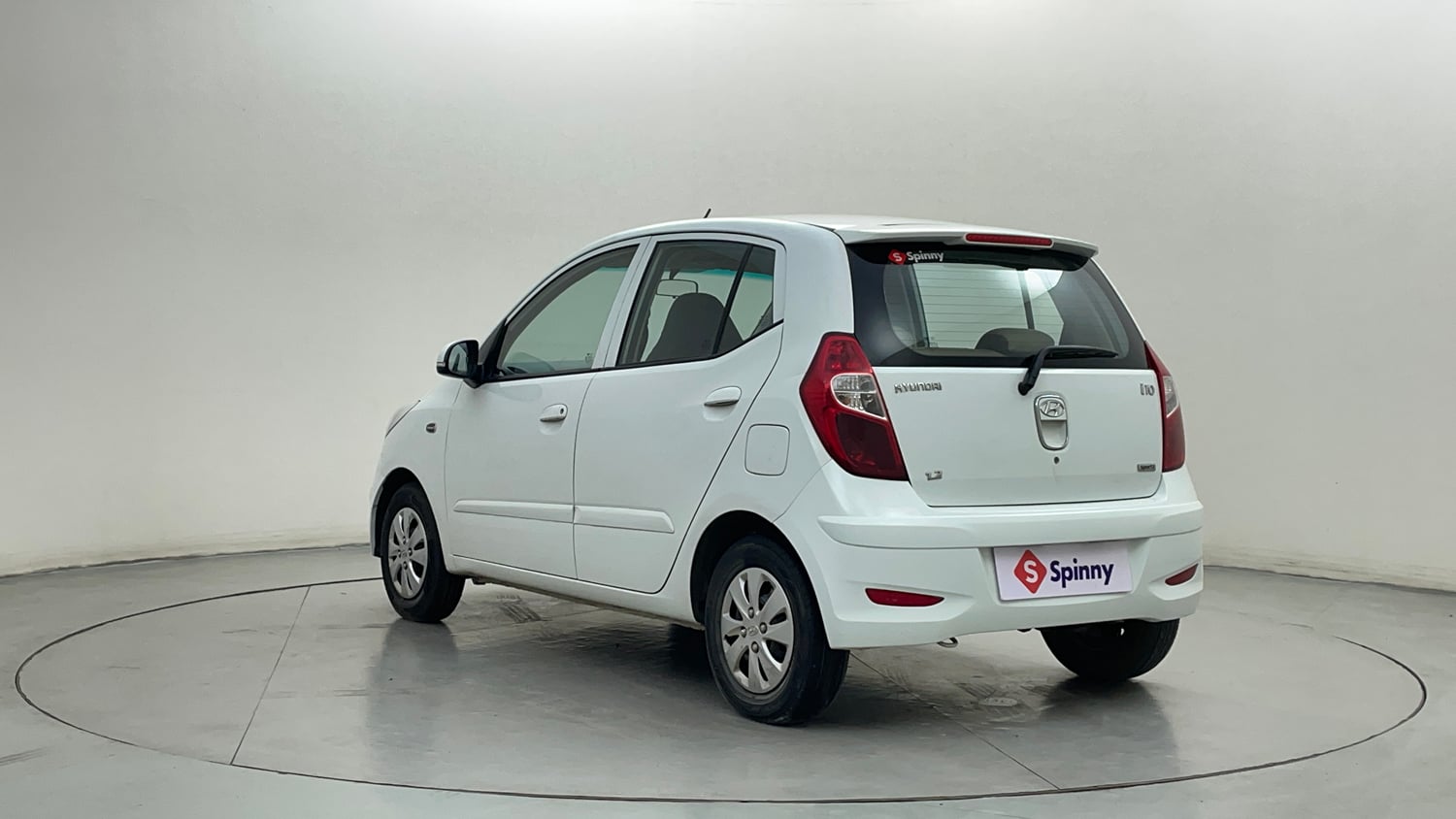 Used 2012 Hyundai i10 Sportz 1.2 Kappa2 Petrol Manual exterior LEFT REAR CORNER VIEW