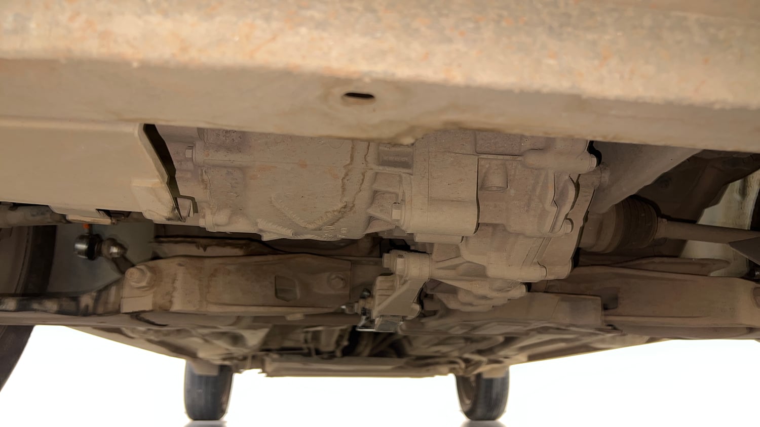 Used 2023 Tata Tiago EV XZ Plus Tech LUX Long Range Electric Automatic extra FRONT LEFT UNDERBODY VIEW