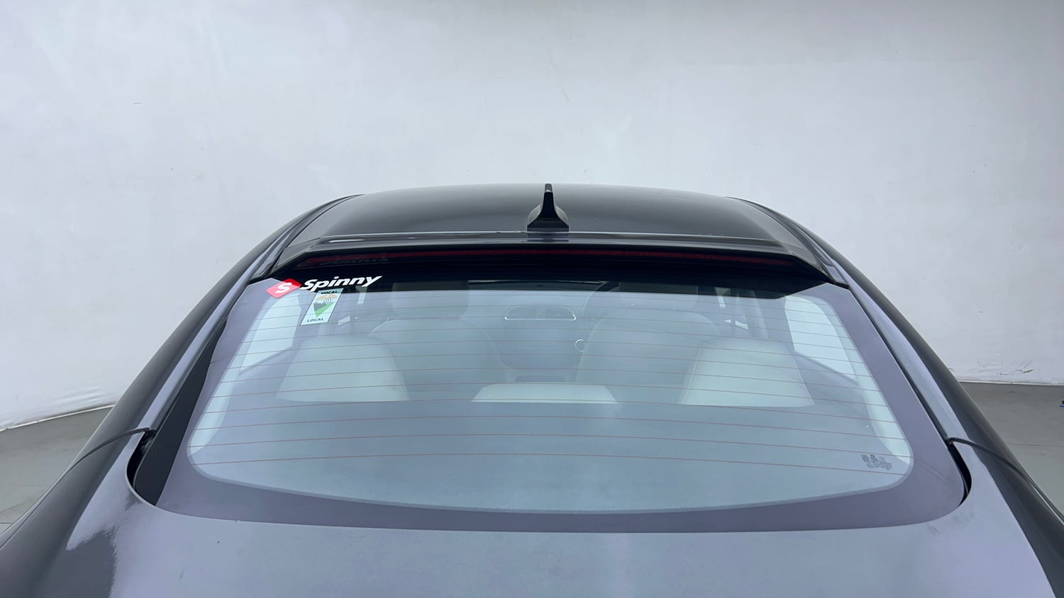 Used 2023 Tata Tigor XZA Plus Leatherette Pack Petrol Automatic exterior BACK WINDSHIELD VIEW