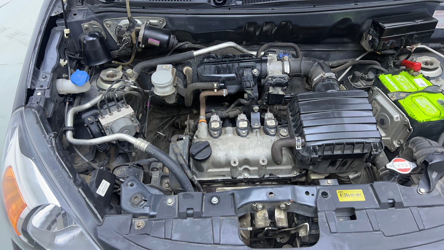 Used 2022 Maruti Suzuki Alto 800 LXi (O) Petrol Manual engine ENGINE RIGHT SIDE VIEW