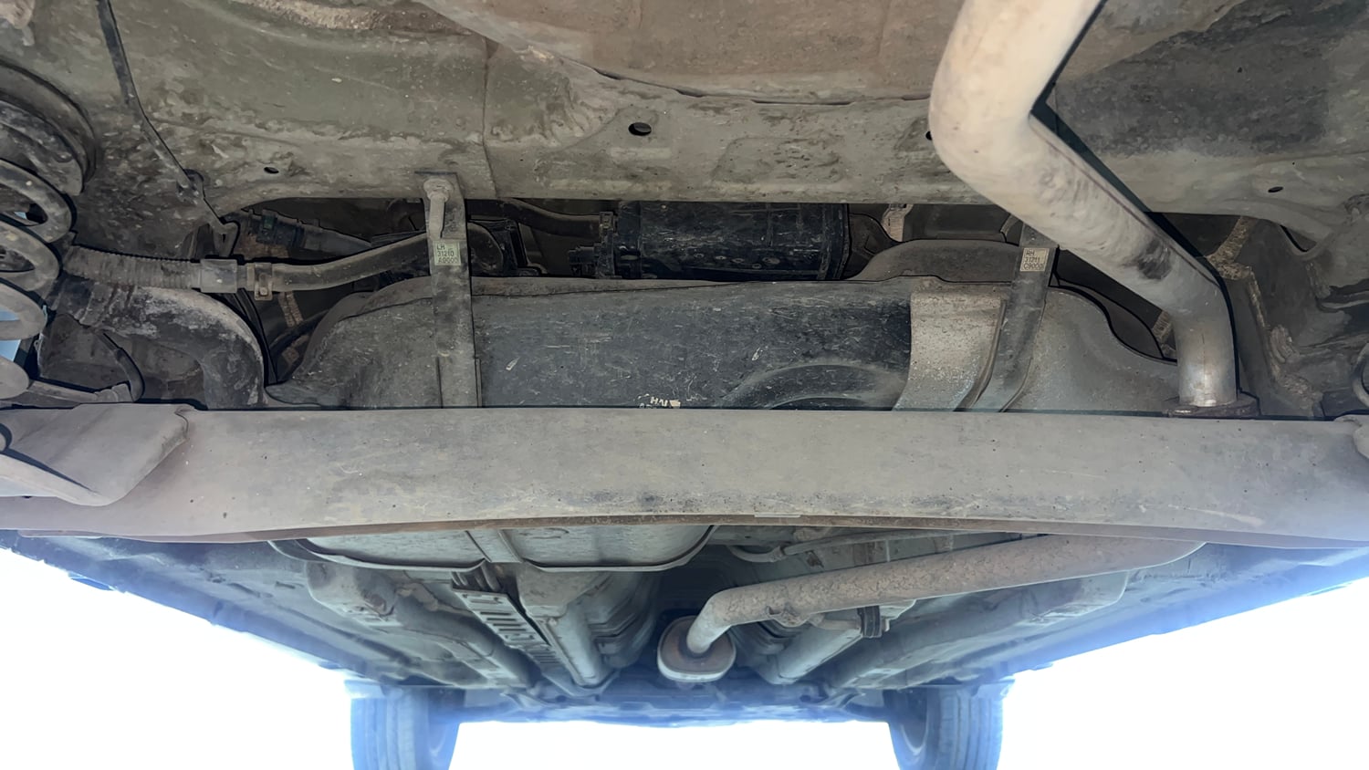 Used 2016 Hyundai Creta 1.6 SX Plus Petrol Petrol Manual extra REAR UNDERBODY VIEW (TAKEN FROM REAR)