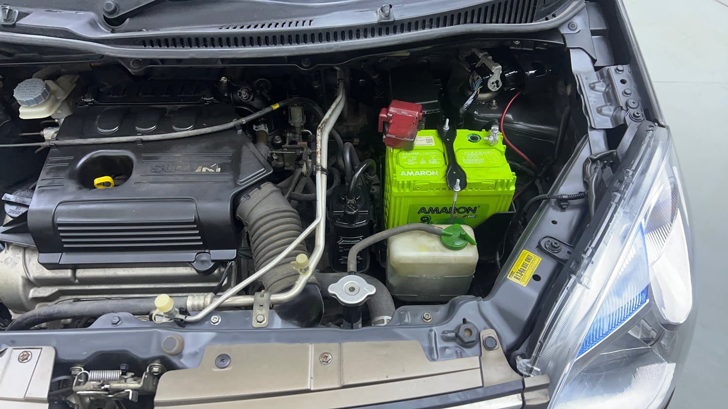 Used 2014 Maruti Suzuki Wagon R VXI Petrol Manual engine ENGINE LEFT SIDE VIEW