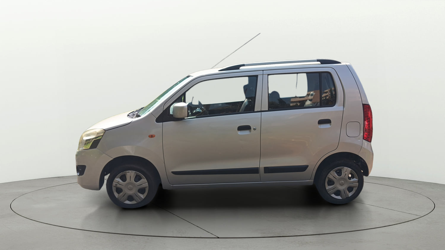 Used 2016 Maruti Suzuki Wagon R 1.0 VXI AMT Petrol Automatic exterior LEFT SIDE VIEW