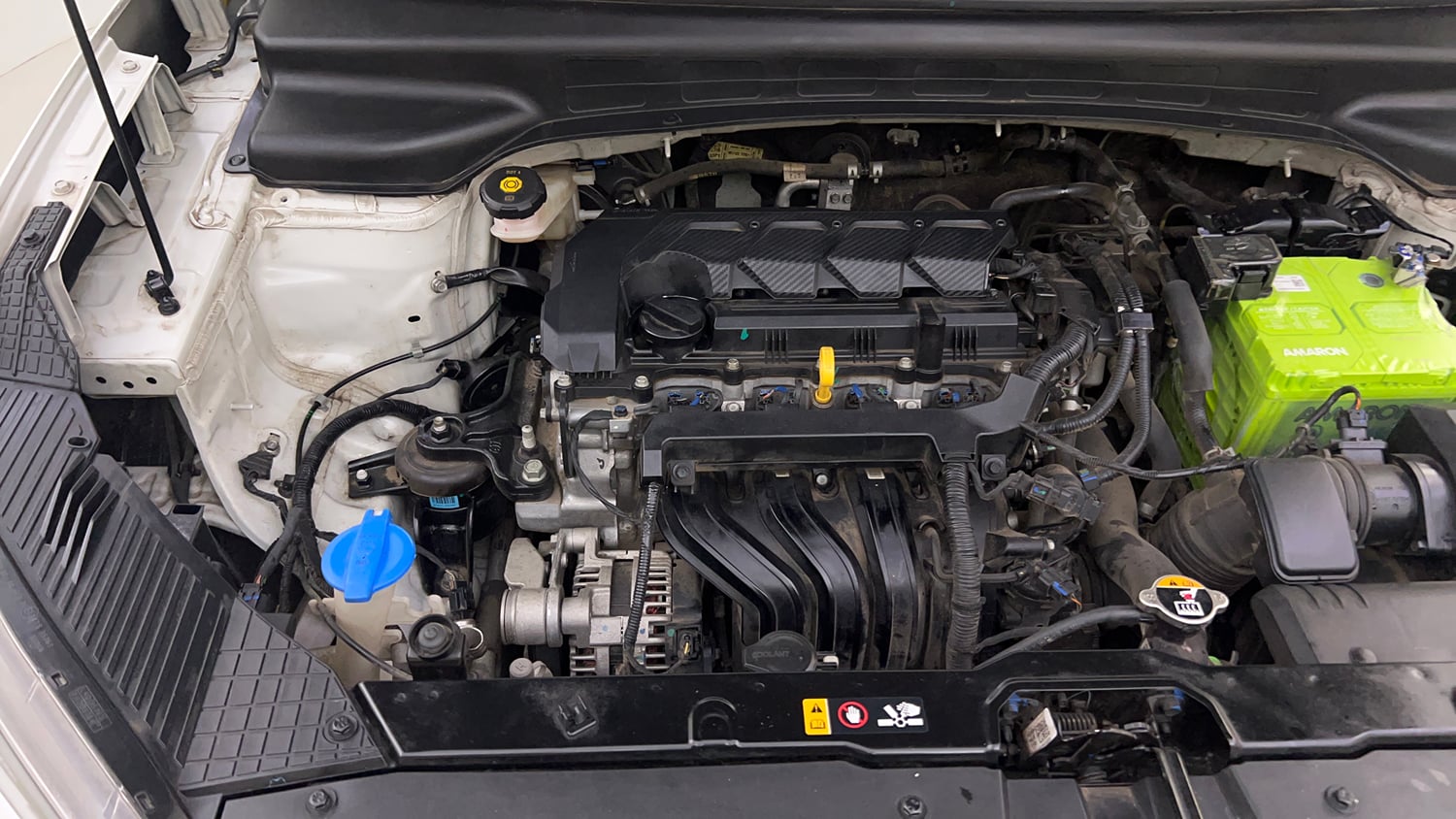 Used 2022 Hyundai Creta SX (O) 1.5 Petrol IVT Knight Petrol Automatic engine ENGINE RIGHT SIDE VIEW