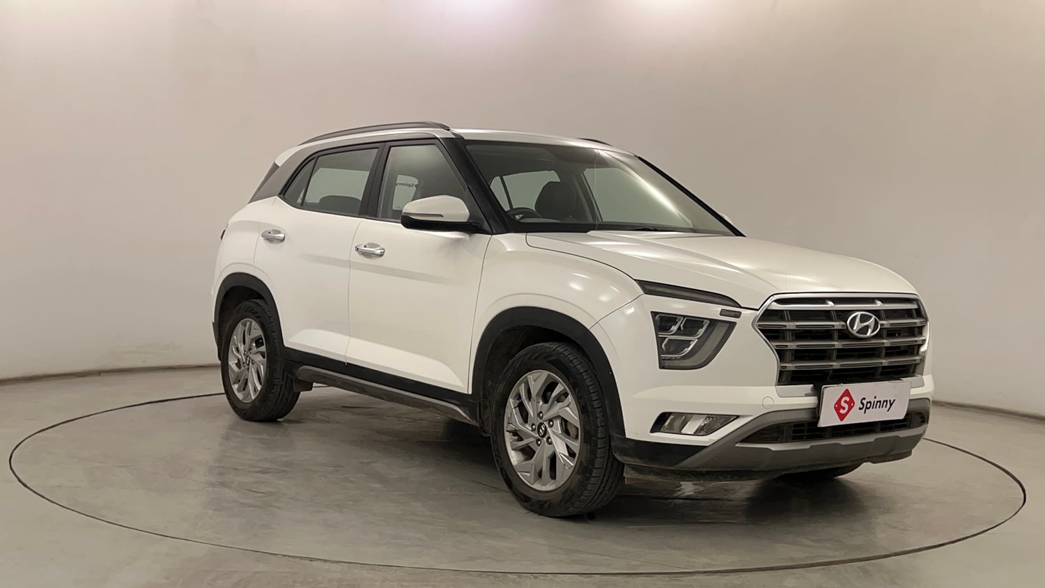 Used 2023 Hyundai Creta SX 1.5 Diesel Diesel Manual exterior RIGHT FRONT CORNER VIEW