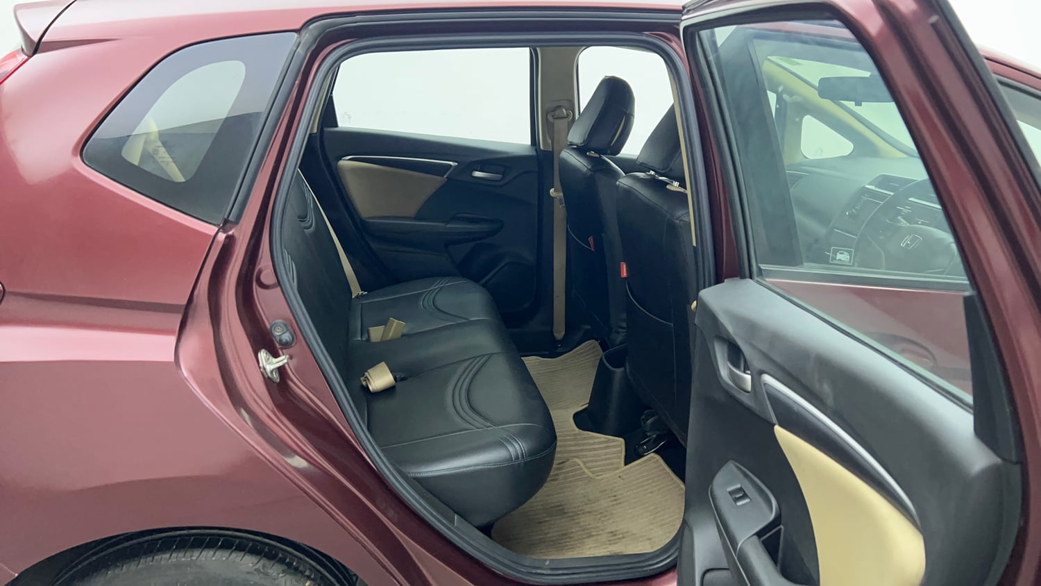Used 2016 Honda Jazz V AT Petrol Petrol Automatic interior RIGHT SIDE REAR DOOR CABIN VIEW