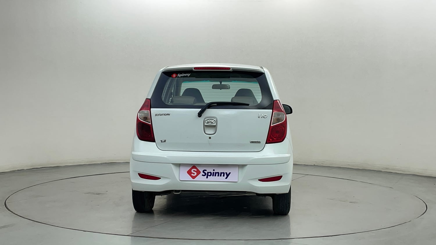 Used 2012 Hyundai i10 Sportz 1.2 Kappa2 Petrol Manual exterior BACK VIEW