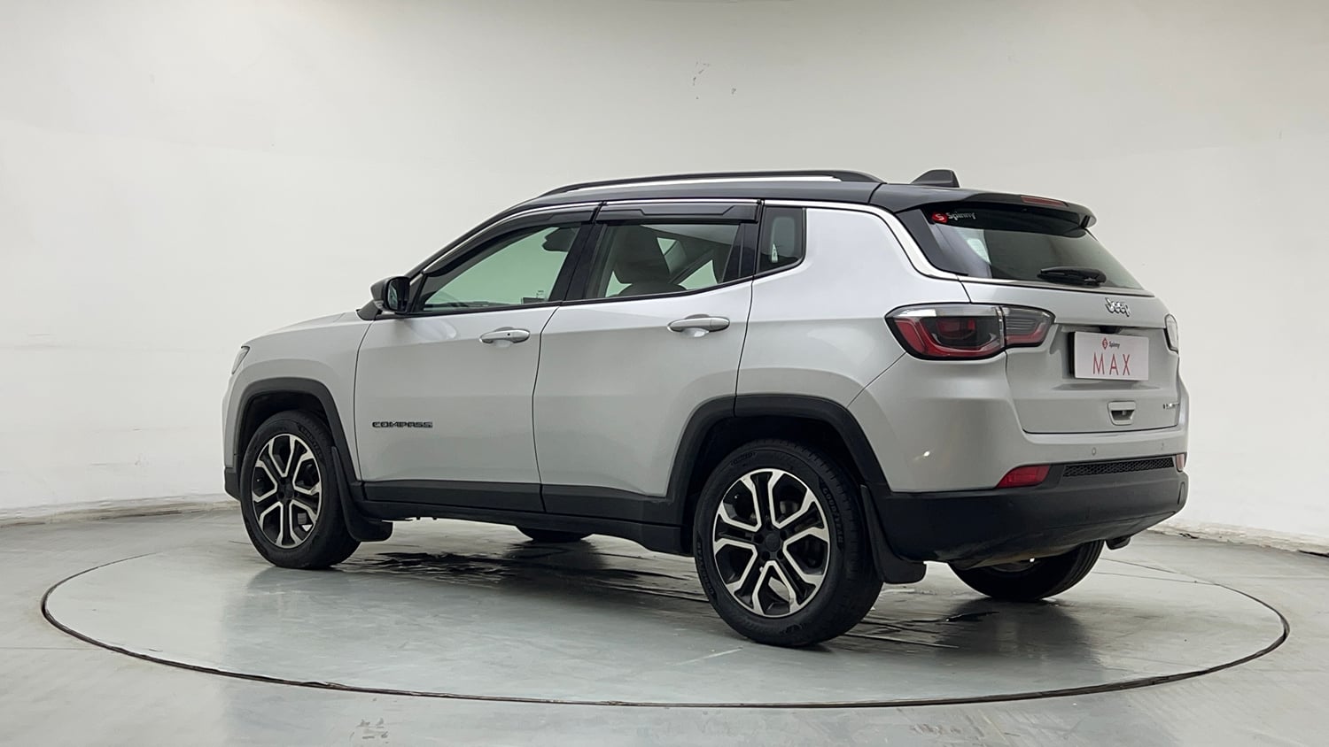 Used 2022 Jeep Compass Limited (O) 1.4 Petrol DCT Petrol Automatic exterior LEFT REAR CORNER VIEW