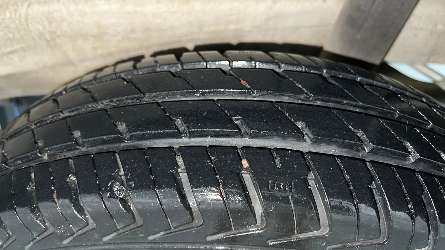 Used 2024 Maruti Suzuki Alto K10 VXi Petrol Manual tyres LEFT REAR TYRE TREAD VIEW
