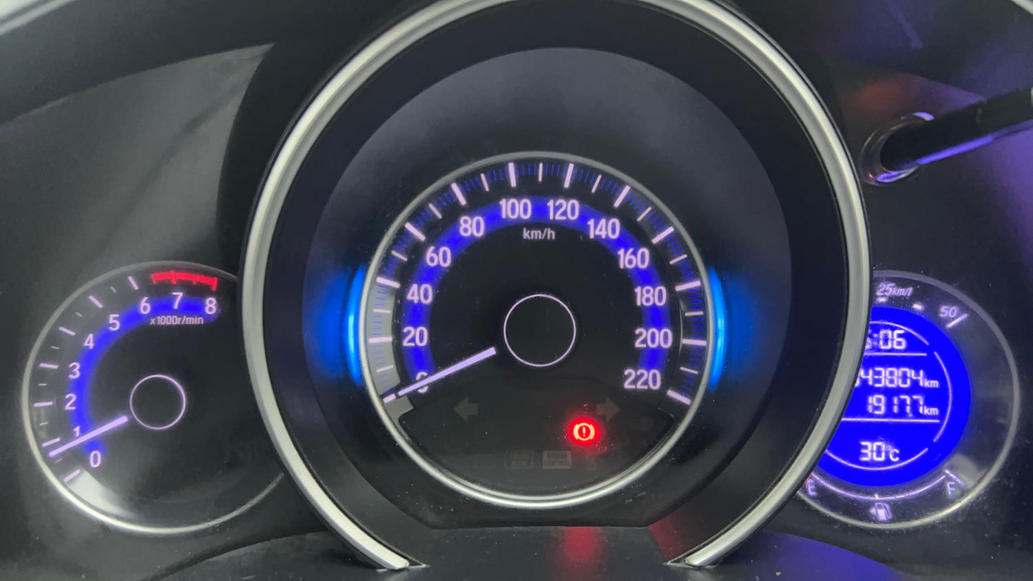 Used 2022 Honda WR-V VX MT Petrol Petrol Manual interior CLUSTERMETER VIEW
