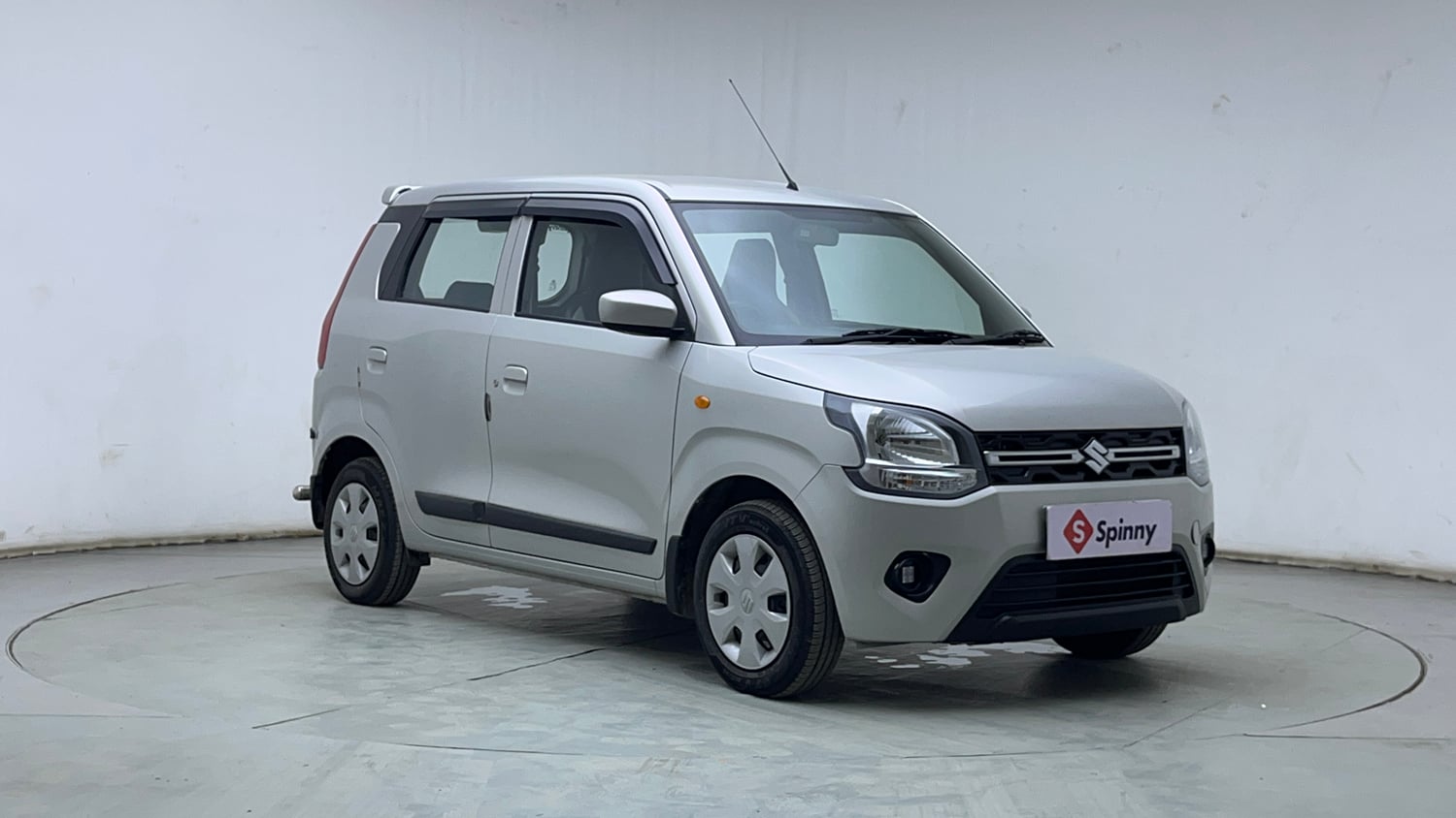 Used 2024 Maruti Suzuki Wagon R VXI 1.0 AGS Petrol Automatic exterior RIGHT FRONT CORNER VIEW