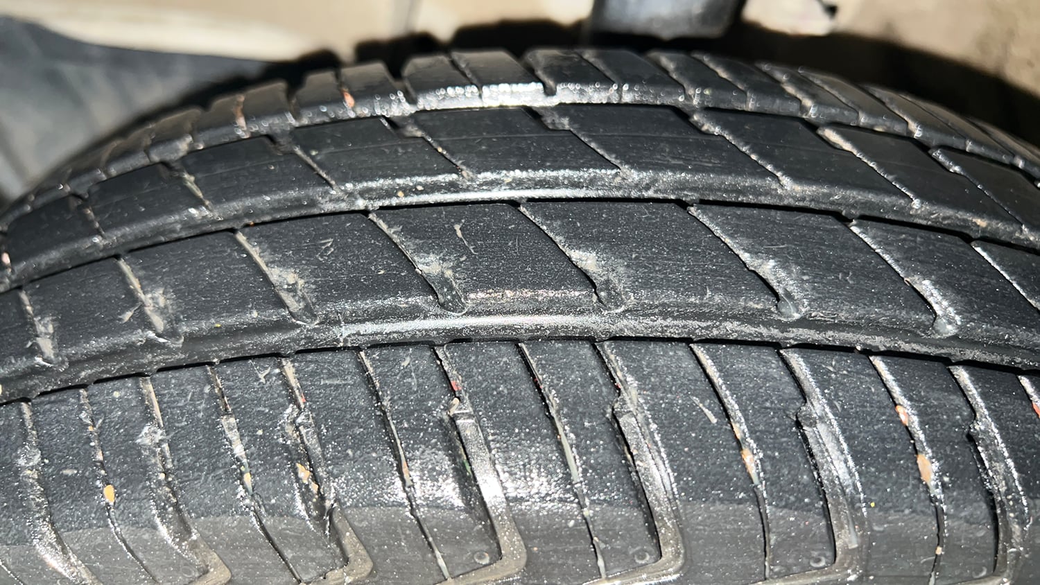 Used 2024 Maruti Suzuki Alto K10 VXi Petrol Manual tyres LEFT FRONT TYRE TREAD VIEW