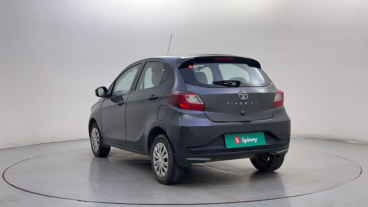 Used 2023 Tata Tiago EV XZ Plus Tech LUX Long Range Electric Automatic exterior LEFT REAR CORNER VIEW