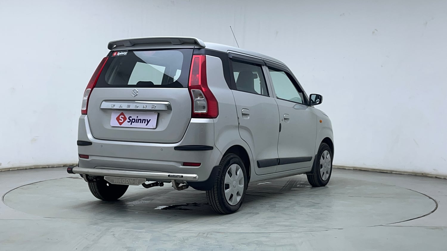 Used 2024 Maruti Suzuki Wagon R VXI 1.0 AGS Petrol Automatic exterior RIGHT REAR CORNER VIEW