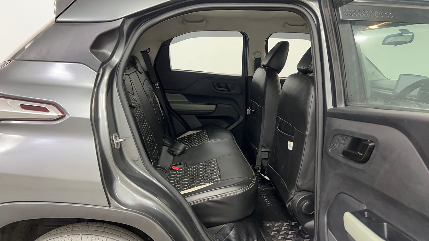 Used 2023 Tata Punch Adventure MT Petrol Manual interior RIGHT SIDE REAR DOOR CABIN VIEW