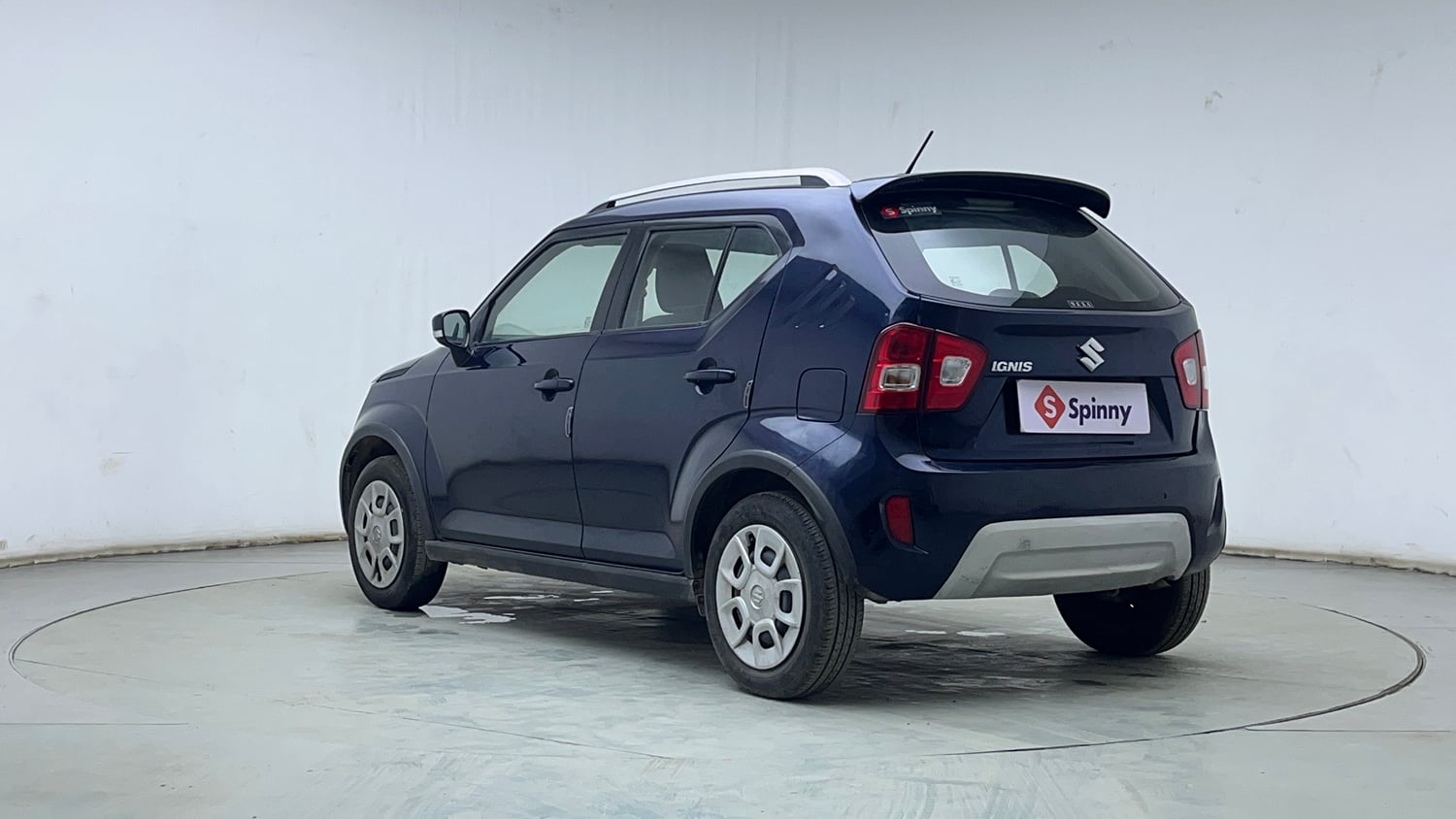Used 2024 Maruti Suzuki Ignis Delta 1.2 MT Petrol Manual exterior LEFT REAR CORNER VIEW
