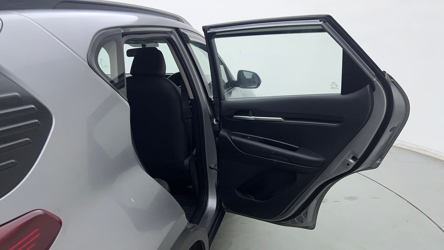 Used 2020 Kia Sonet HTX Plus 1.0 iMT Petrol Manual interior RIGHT REAR DOOR OPEN VIEW