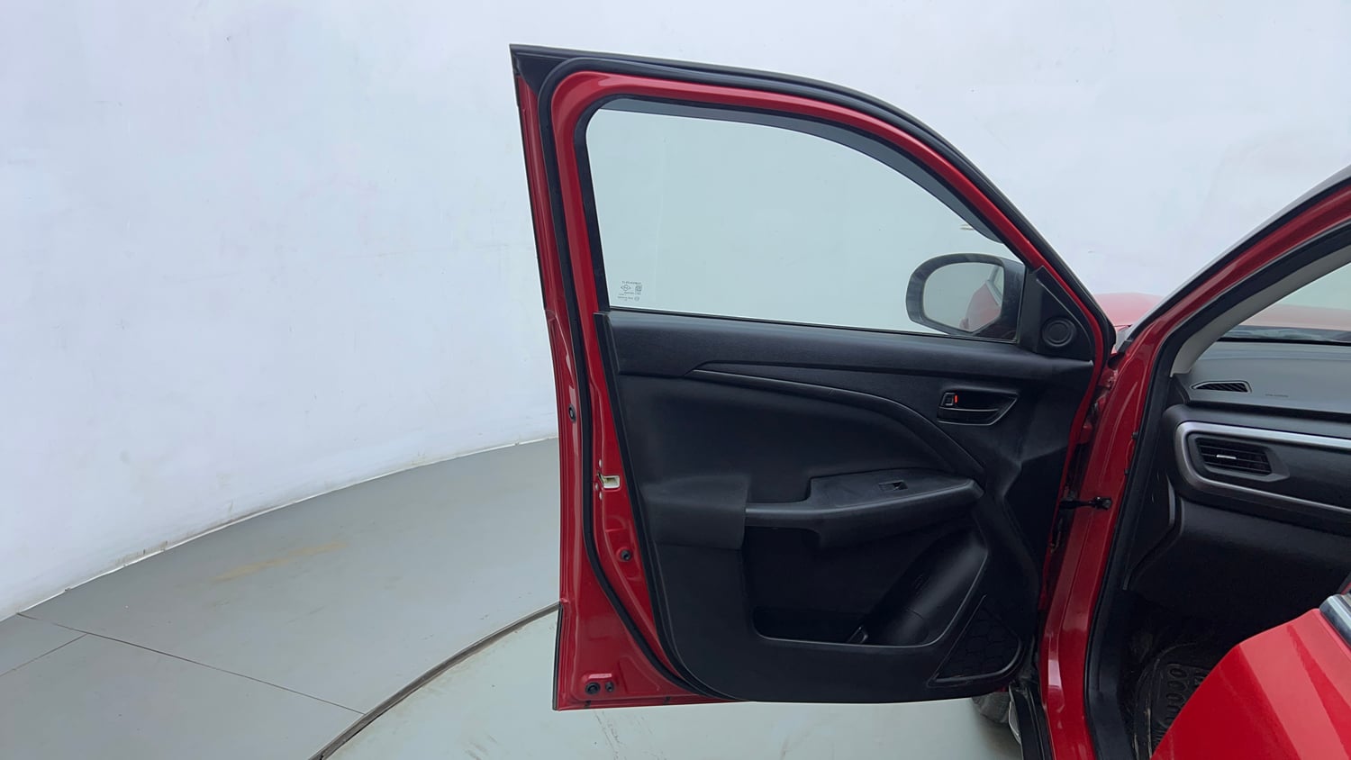 Used 2022 Maruti Suzuki Brezza Vxi AT Petrol Automatic interior LEFT FRONT DOOR OPEN VIEW