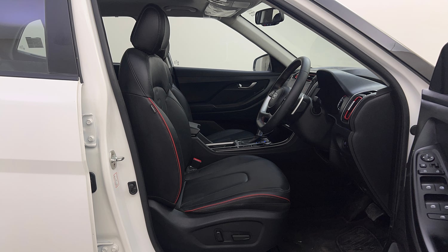 Used 2022 Hyundai Creta SX (O) 1.5 Petrol IVT Knight Petrol Automatic interior RIGHT SIDE FRONT DOOR CABIN VIEW